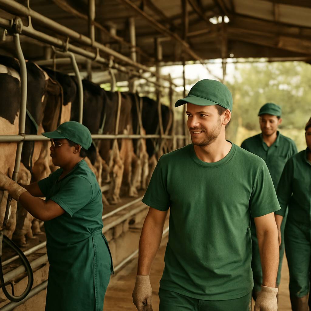 Equipe da FCA Agro em operação